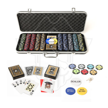 Buy Online Swashbuckler Custom Cutlass Ceramic 500 Poker Chips Set
