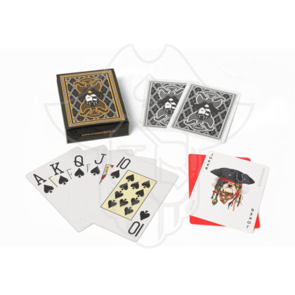 One Eyed Jack Black Premium Plastic Playing Cards