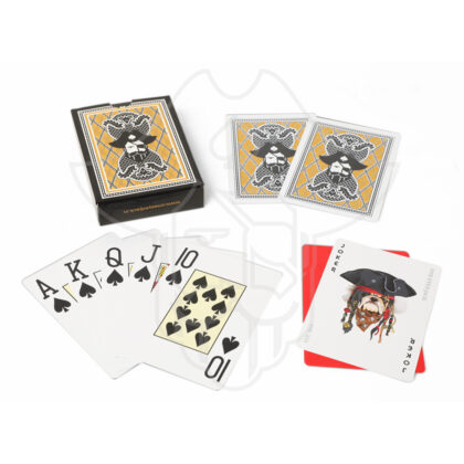 One Eyed Jack Golden Premium Plastic Playing Cards