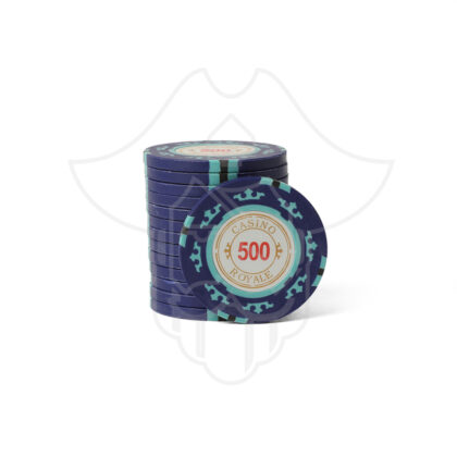 Casino Royale Clay Poker Chips 500 Denomination