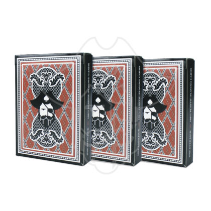 One Eyed Jack Red Plastic Playing Cards (Set Of 3