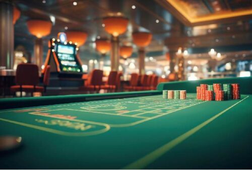 Poker Game Table